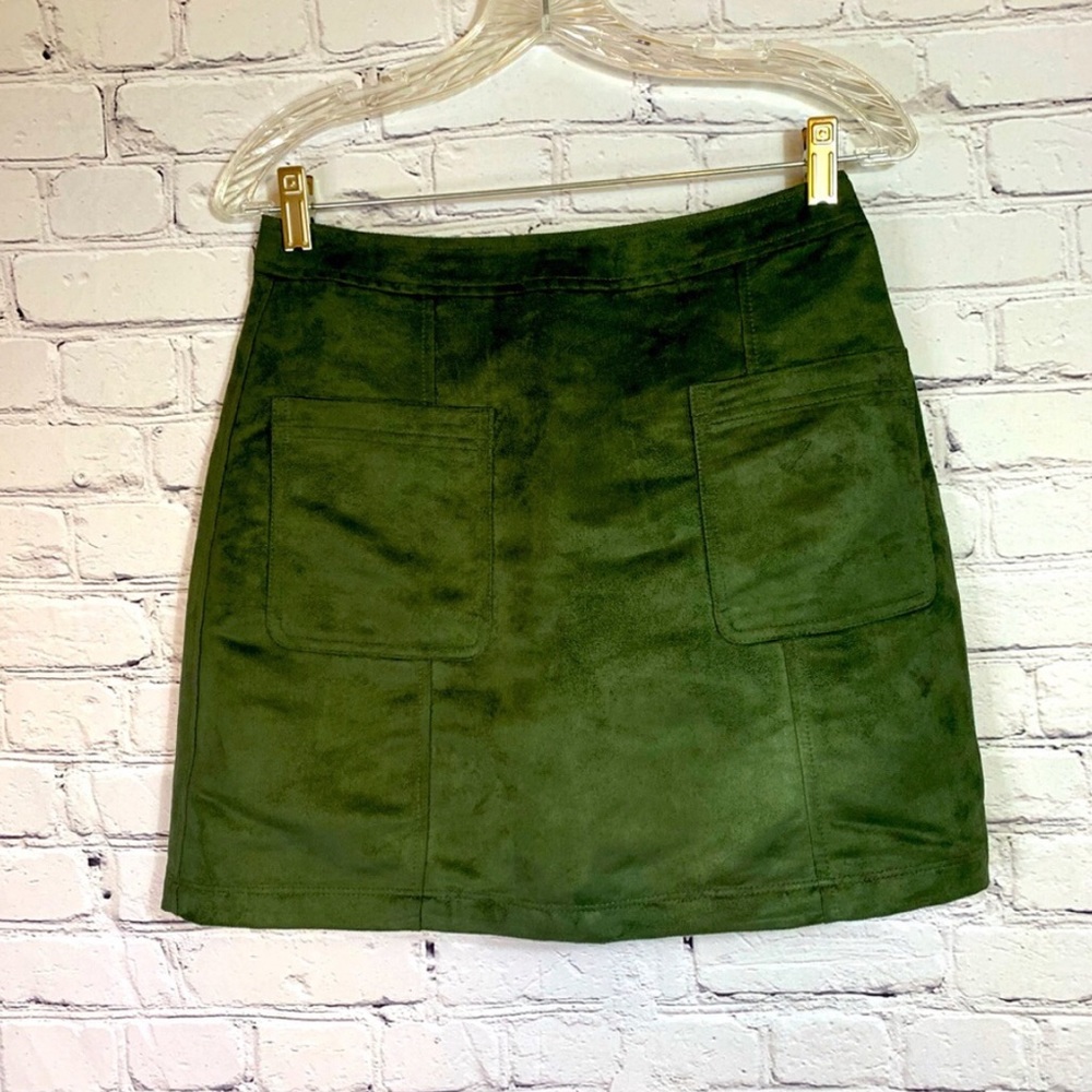 Old Navy Green Mini Skirt
